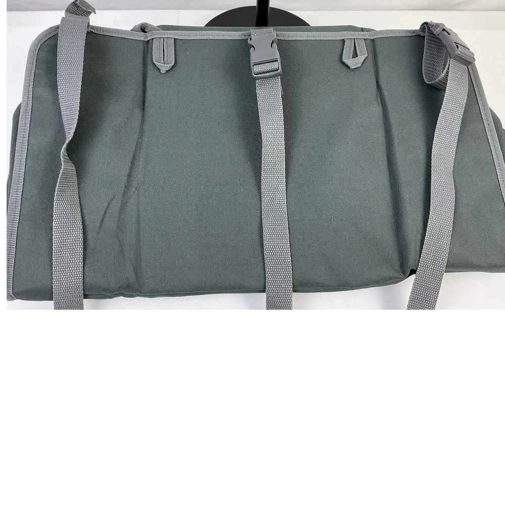 Happy Everything Storage‎ Organizer Gray Hanging Tote Bin Multi-Compartment Bag